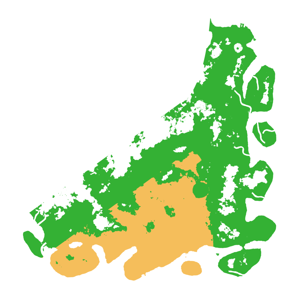 Biome Rust Map: Procedural Map, Size: 5000, Seed: 446546546