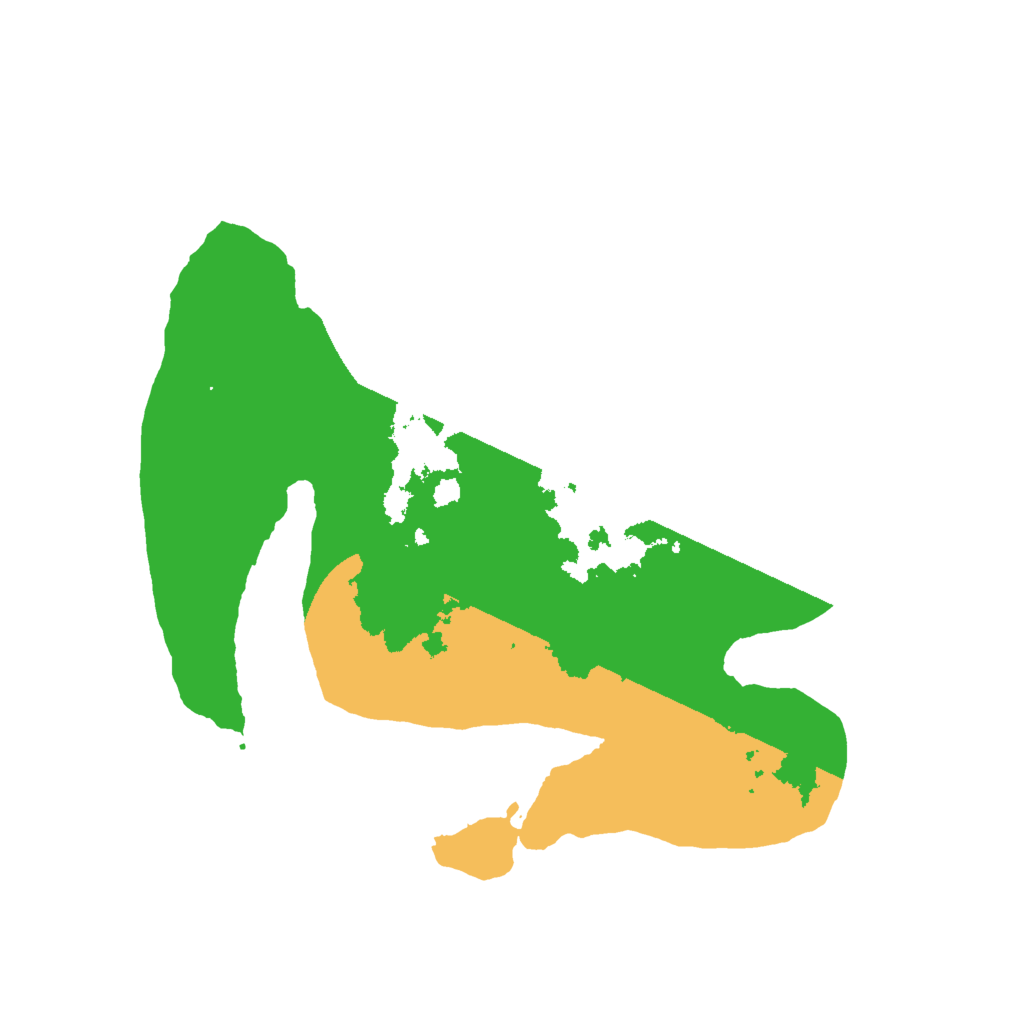 Biome Rust Map: Barren, Size: 2000, Seed: 1093