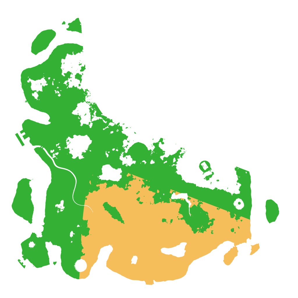 Biome Rust Map: Procedural Map, Size: 4300, Seed: 82628363