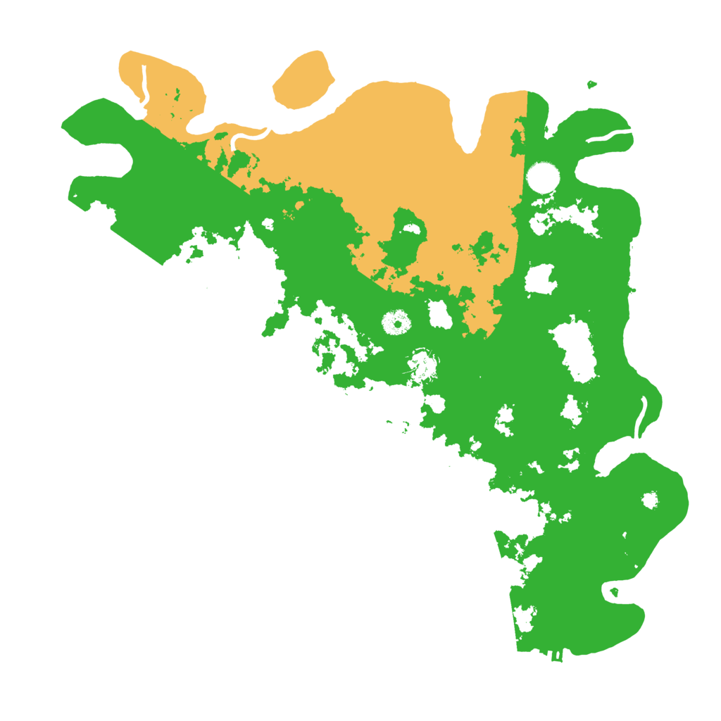 Biome Rust Map: Procedural Map, Size: 4000, Seed: 1130029719