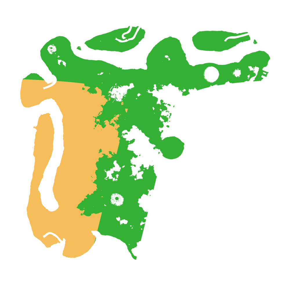 Biome Rust Map: Procedural Map, Size: 3500, Seed: 679826986