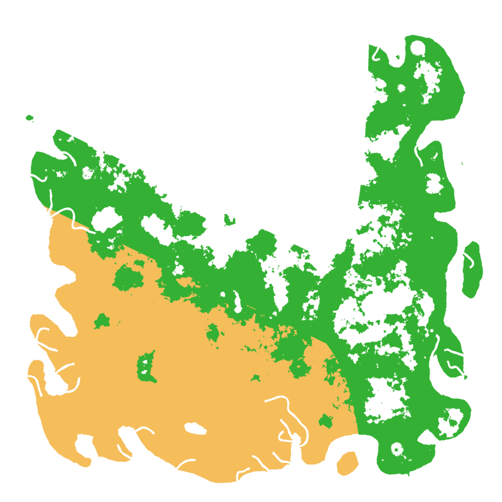 Biome Rust Map: Procedural Map, Size: 6000, Seed: 6682