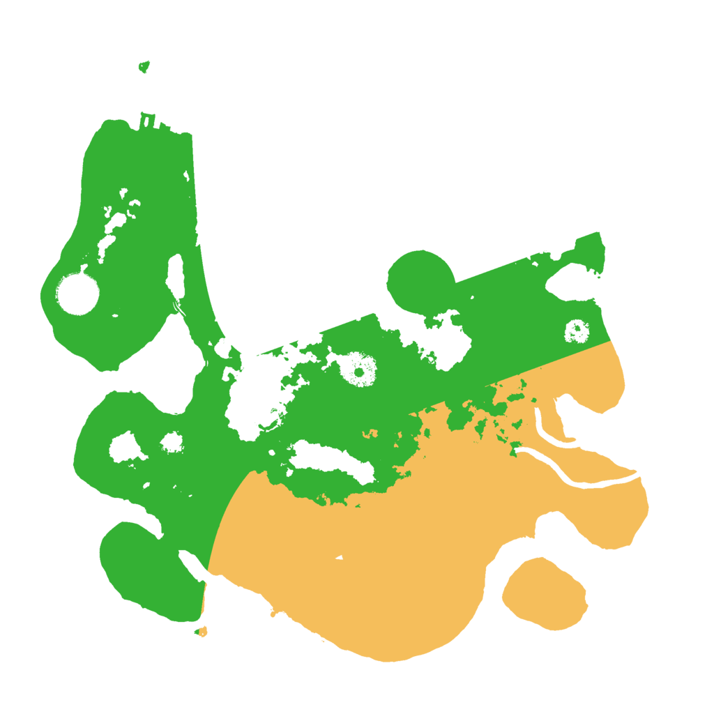 Biome Rust Map: Procedural Map, Size: 3000, Seed: 651423223