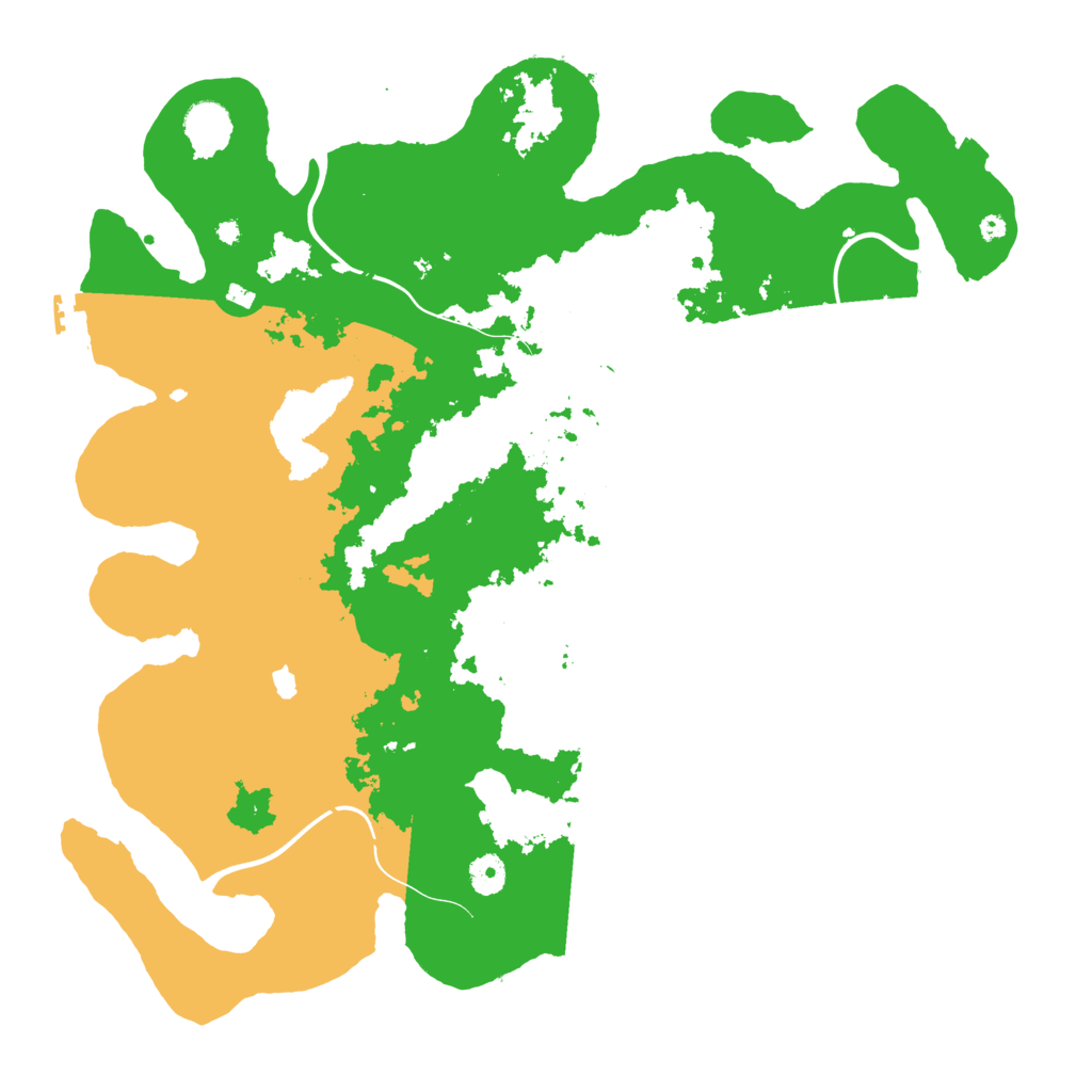 Biome Rust Map: Procedural Map, Size: 4250, Seed: 104