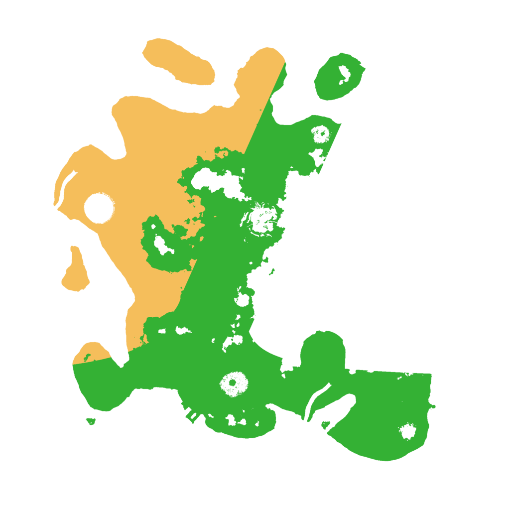 Biome Rust Map: Procedural Map, Size: 3000, Seed: 2291