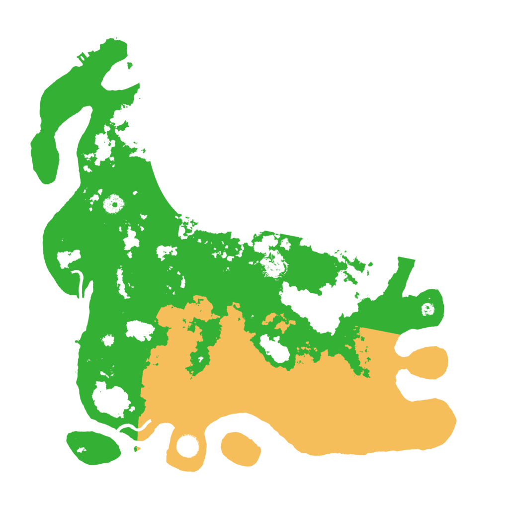 Biome Rust Map: Procedural Map, Size: 4000, Seed: 1250999798