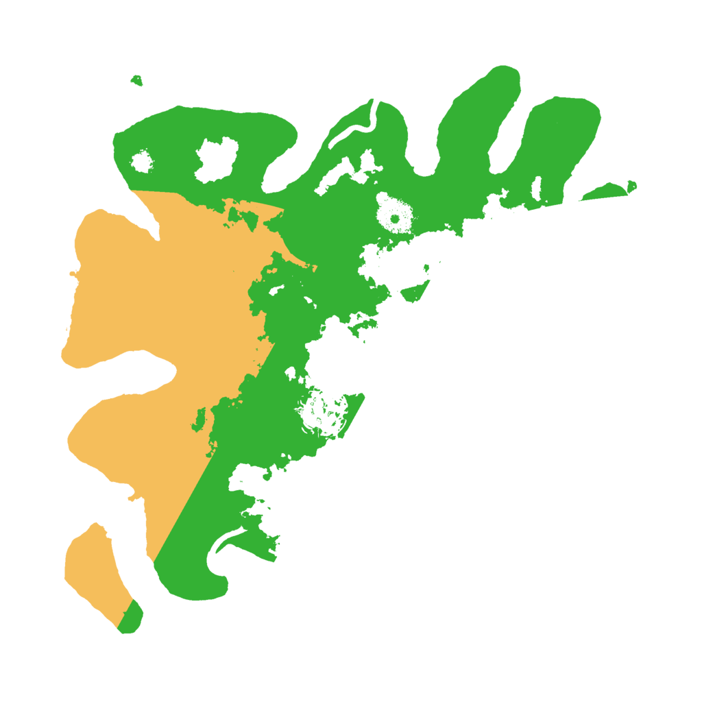 Biome Rust Map: Procedural Map, Size: 3000, Seed: 703609905
