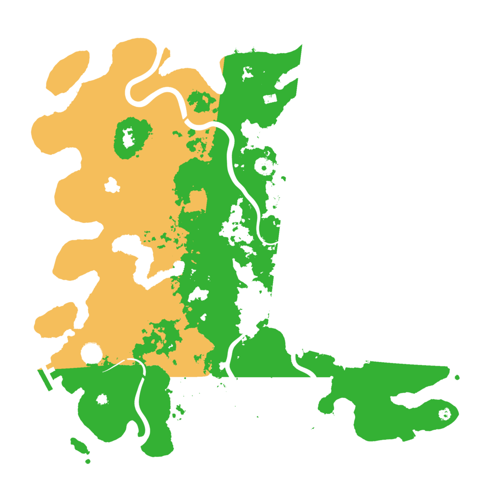 Biome Rust Map: Procedural Map, Size: 4169, Seed: 157