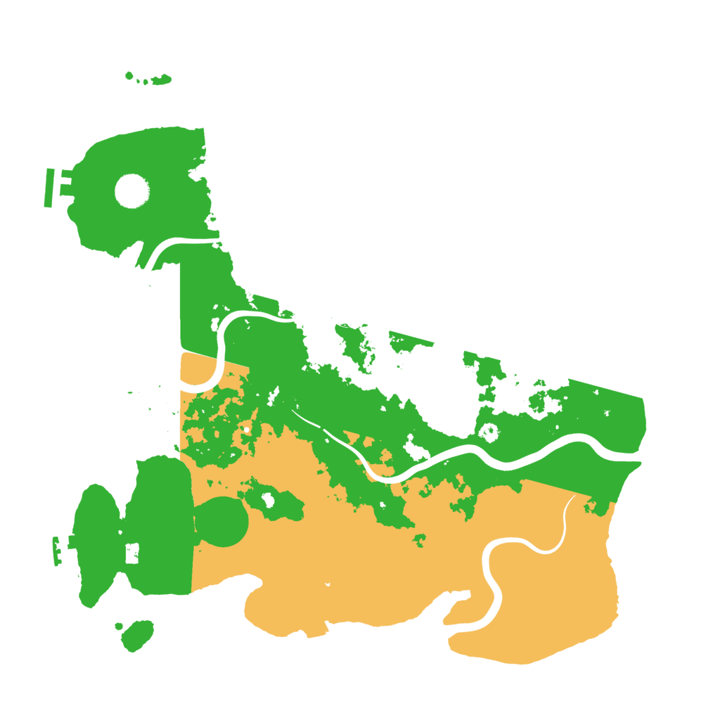 Biome Rust Map: Procedural Map, Size: 3750, Seed: 9275124