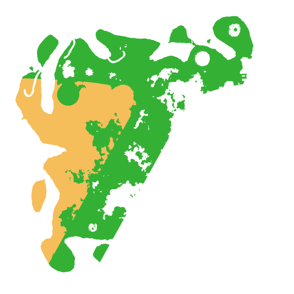 Biome Rust Map: Procedural Map, Size: 3500, Seed: 691368874
