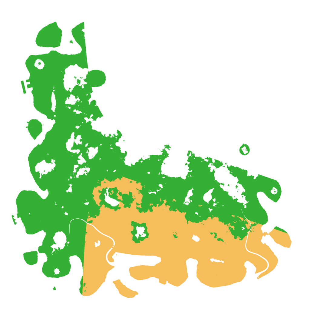 Biome Rust Map: Procedural Map, Size: 4800, Seed: 1073656454