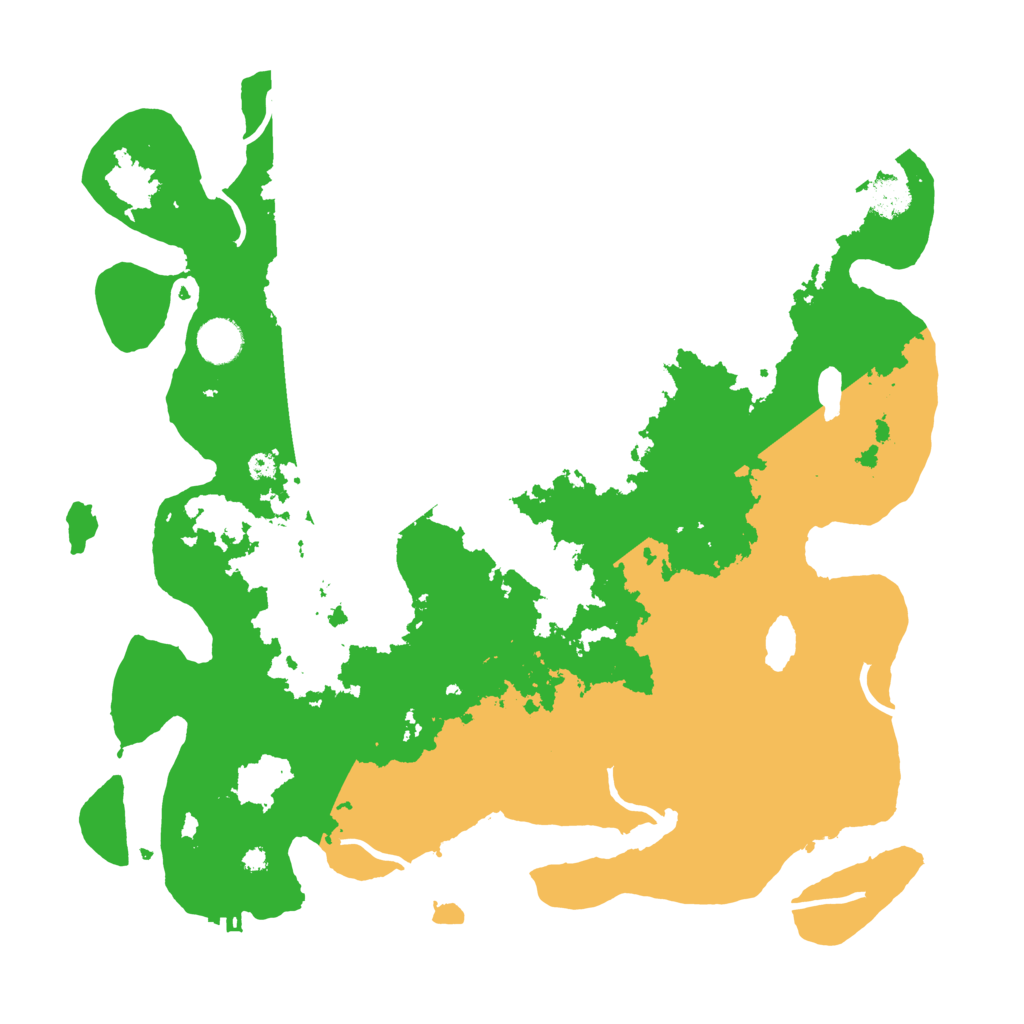 Biome Rust Map: Procedural Map, Size: 3950, Seed: 1217855878