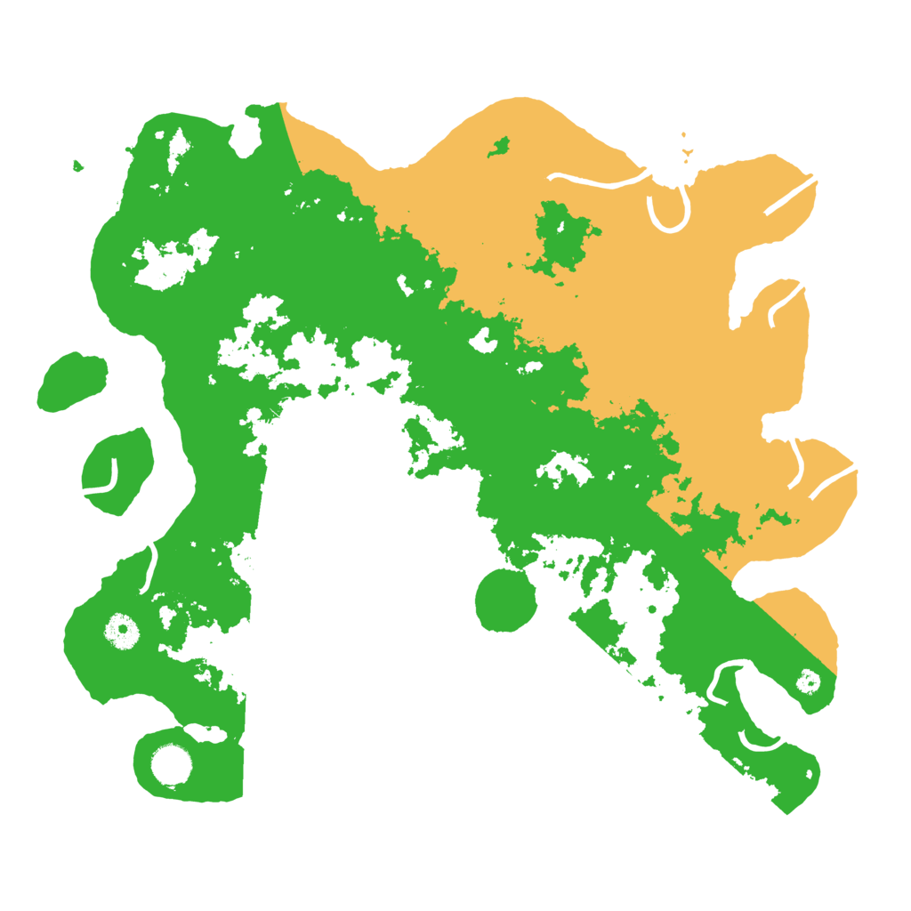 Biome Rust Map: Procedural Map, Size: 4000, Seed: 334317