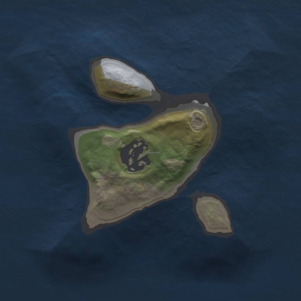 Rust Map: Barren, Size: 1449, Seed: 13825, 3 Monuments