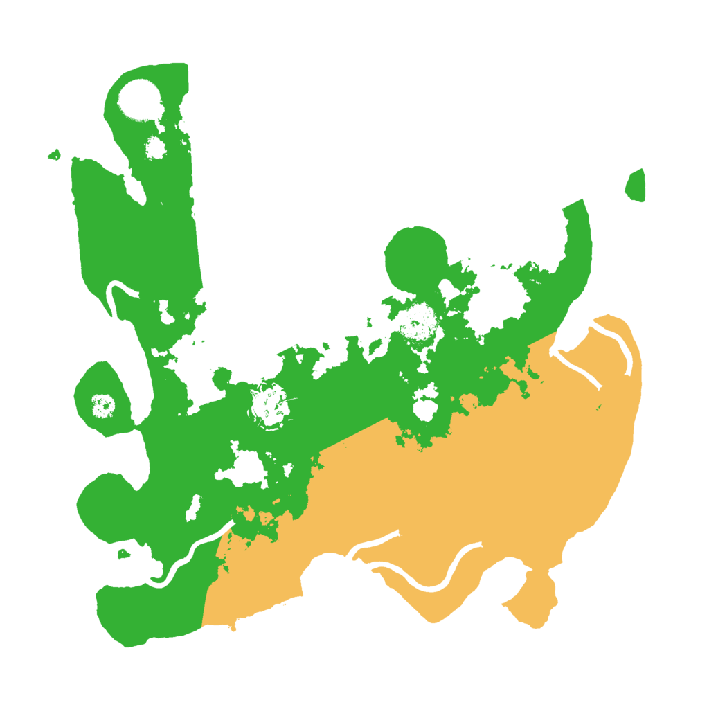 Biome Rust Map: Procedural Map, Size: 3000, Seed: 163307387