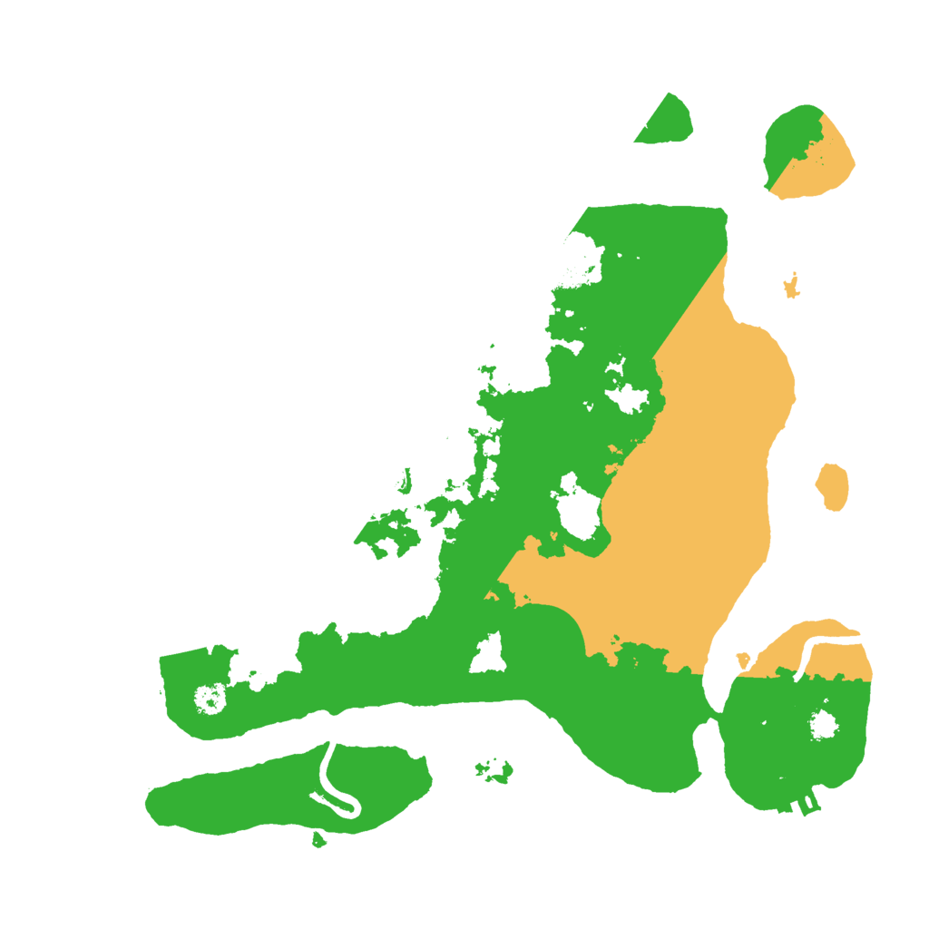 Biome Rust Map: Procedural Map, Size: 3000, Seed: 547285