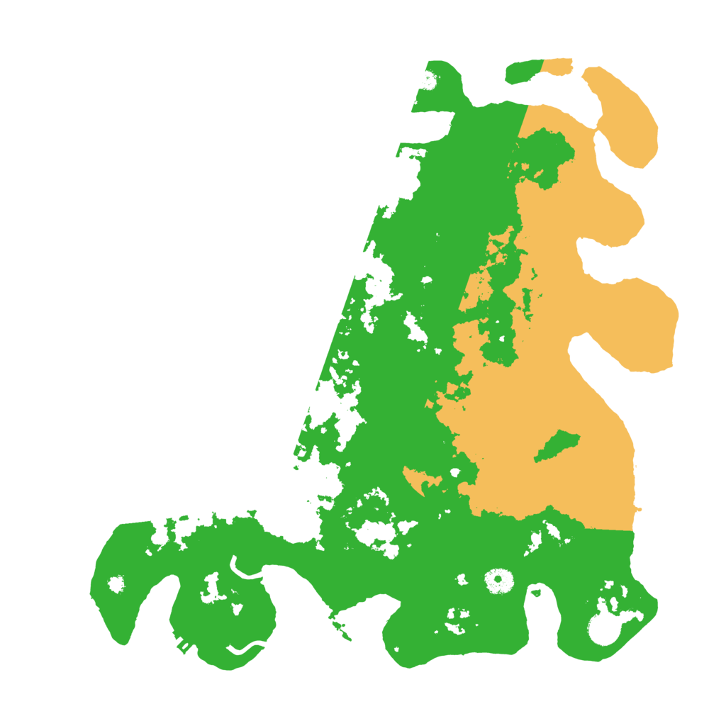 Biome Rust Map: Procedural Map, Size: 4000, Seed: 121386