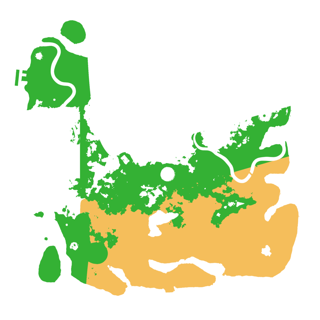 Biome Rust Map: Procedural Map, Size: 4000, Seed: 473614