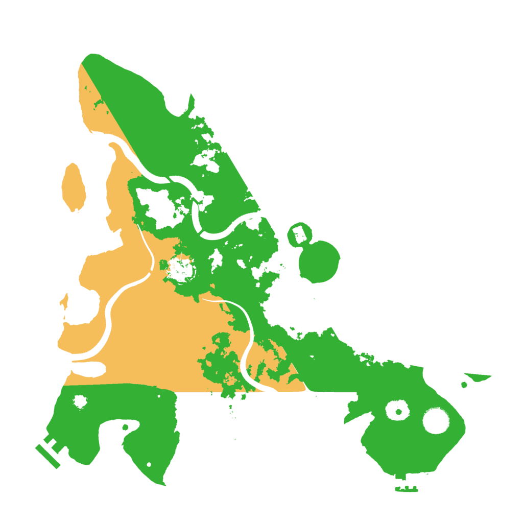 Biome Rust Map: Procedural Map, Size: 3500, Seed: 1865423918