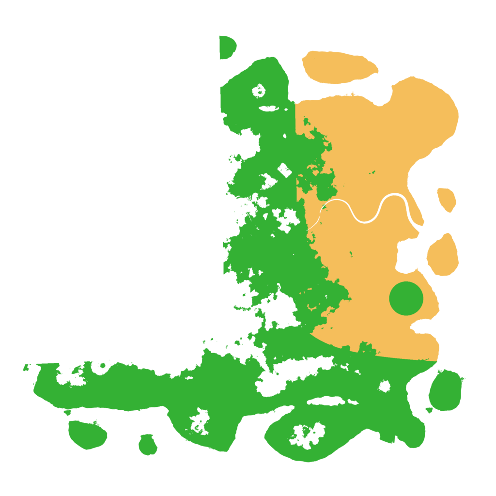 Biome Rust Map: Procedural Map, Size: 3850, Seed: 960485929
