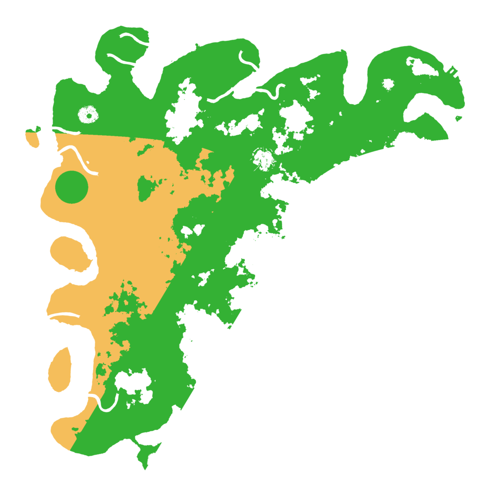 Biome Rust Map: Procedural Map, Size: 4000, Seed: 340203405
