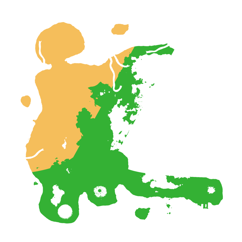 Biome Rust Map: Procedural Map, Size: 3000, Seed: 1811329374