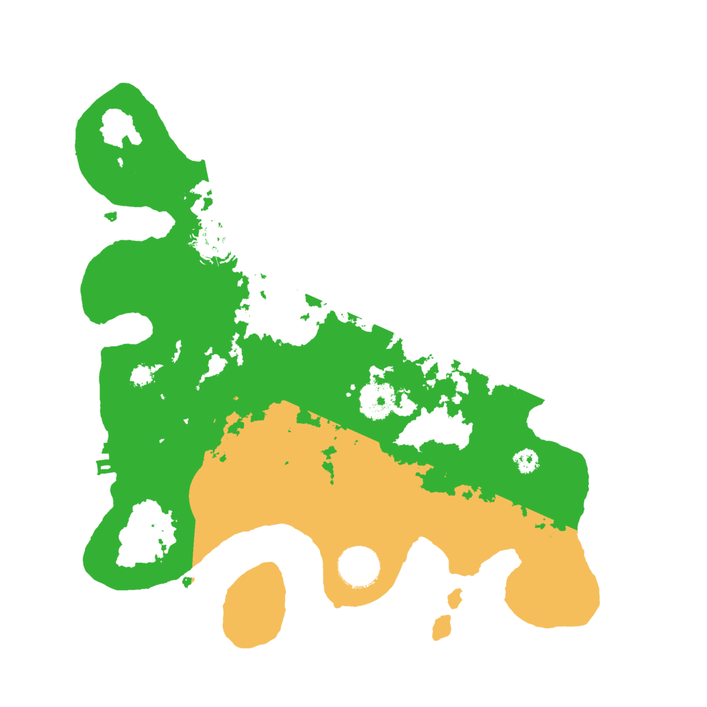 Biome Rust Map: Procedural Map, Size: 3000, Seed: 66934