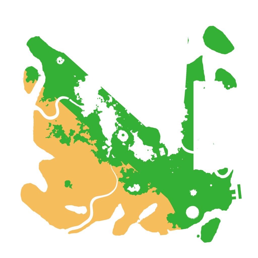 Biome Rust Map: Procedural Map, Size: 3600, Seed: 1851293033