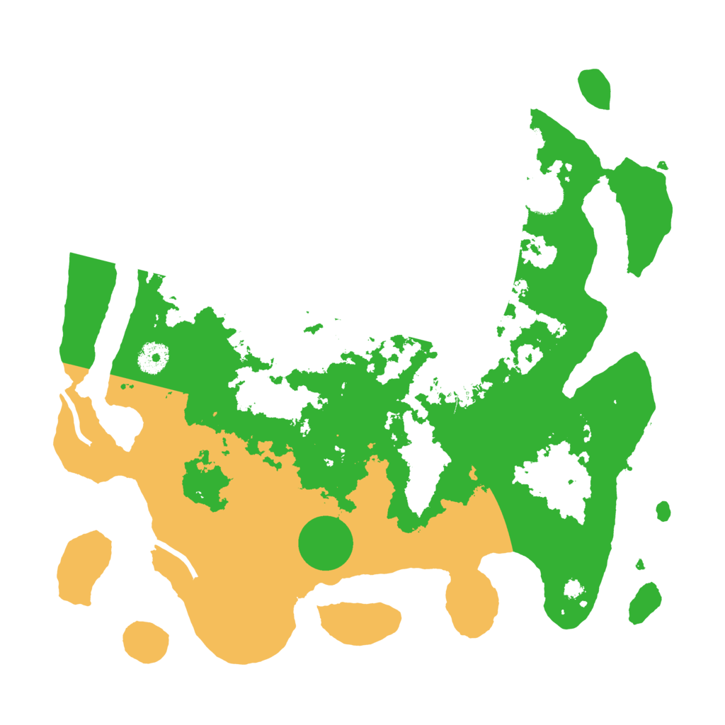 Biome Rust Map: Procedural Map, Size: 3500, Seed: 1832019641