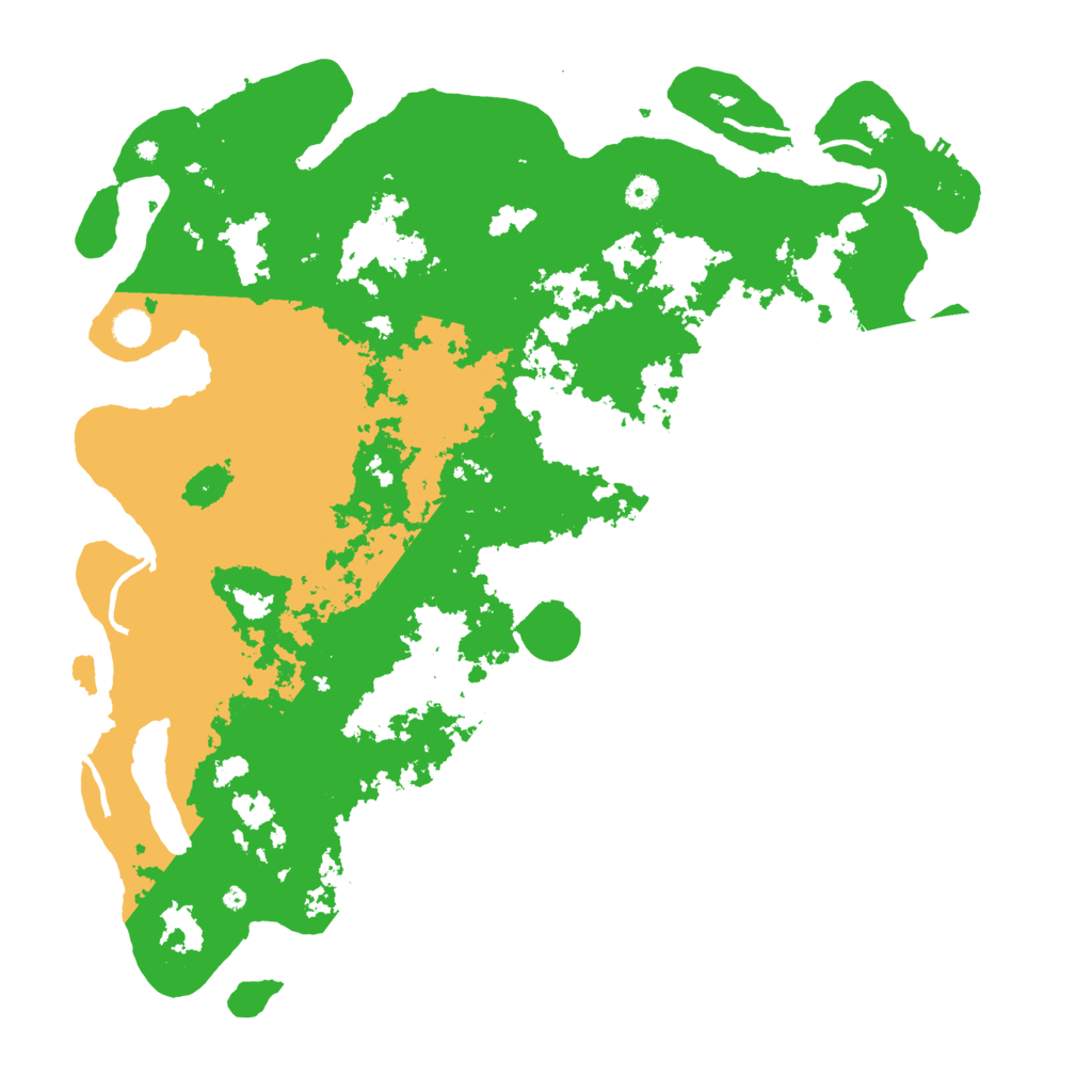 Biome Rust Map: Procedural Map, Size: 5000, Seed: 46831589