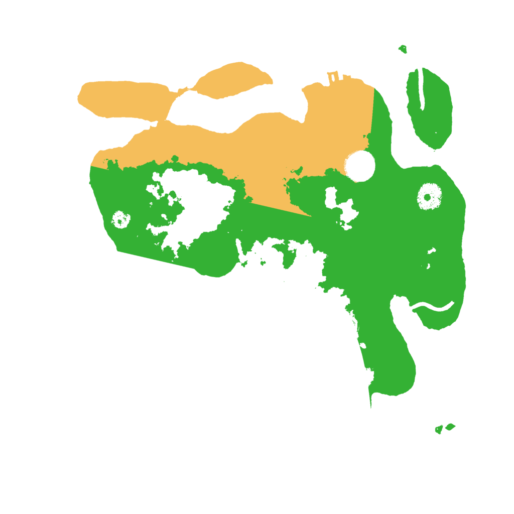Biome Rust Map: Procedural Map, Size: 3000, Seed: 77674390