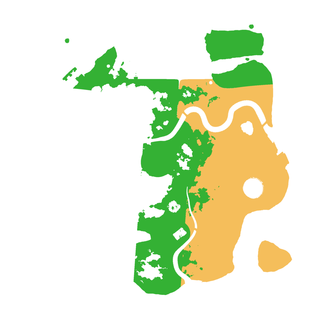 Biome Rust Map: Procedural Map, Size: 2750, Seed: 75189