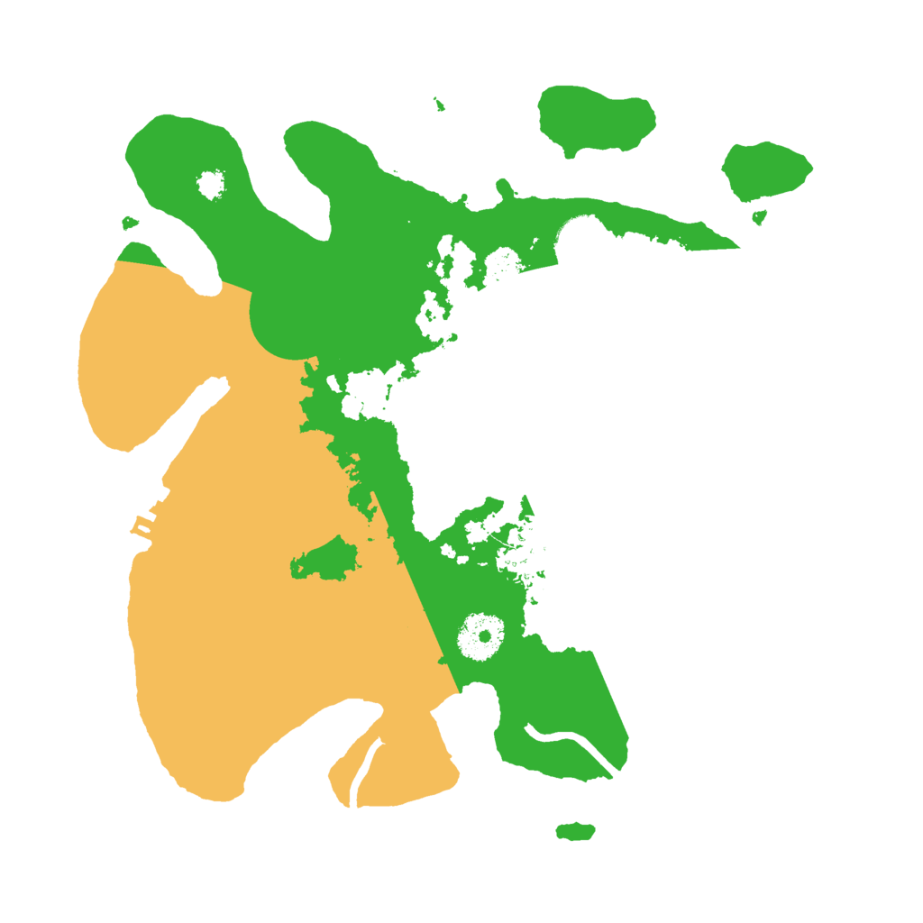Biome Rust Map: Procedural Map, Size: 3000, Seed: 26263