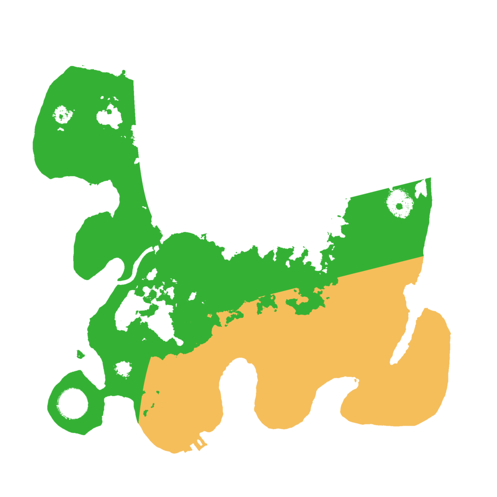 Biome Rust Map: Procedural Map, Size: 2892, Seed: 1