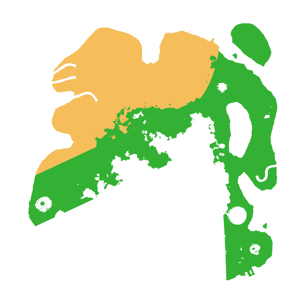 Biome Rust Map: Procedural Map, Size: 3000, Seed: 17867