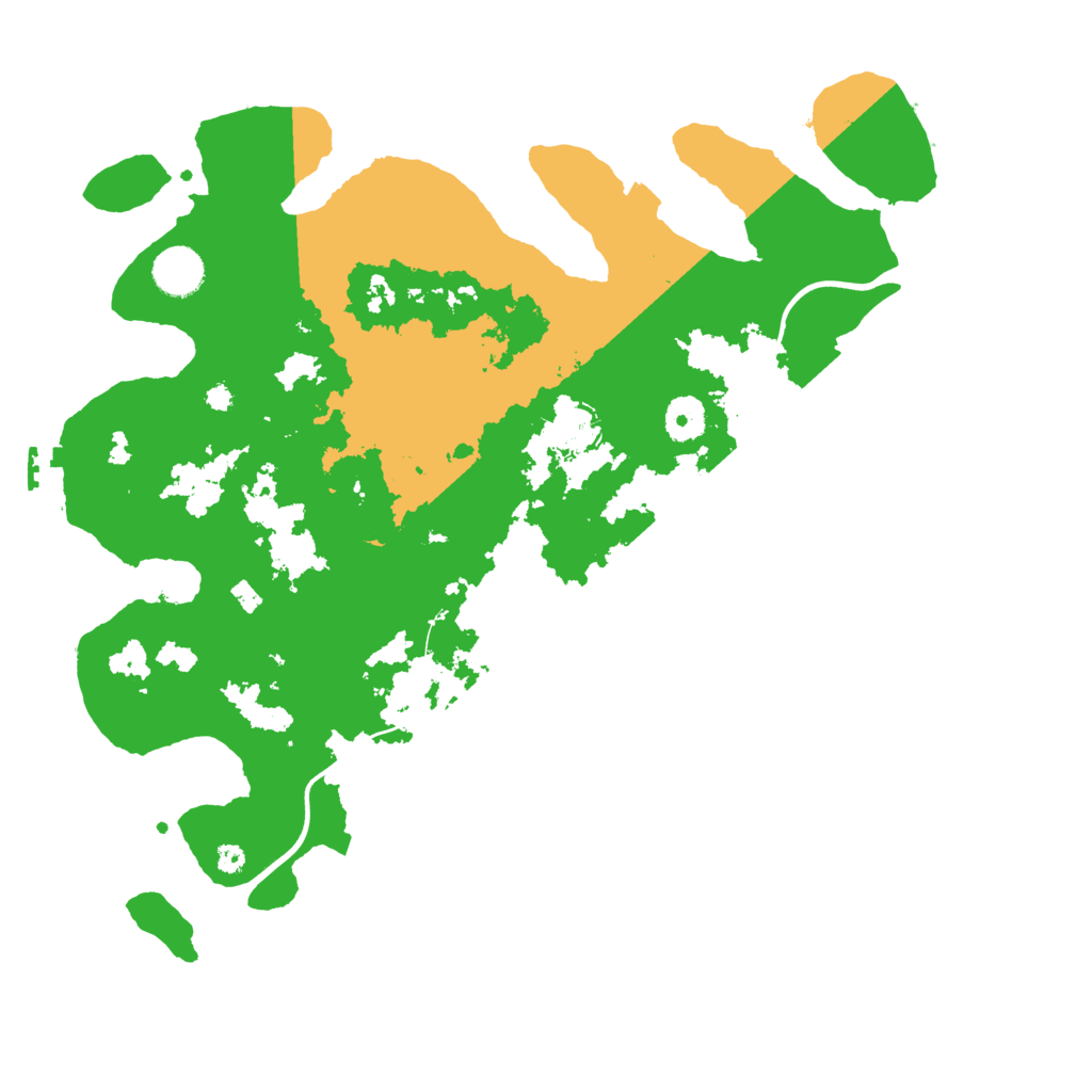 Biome Rust Map: Procedural Map, Size: 3800, Seed: 1260512574