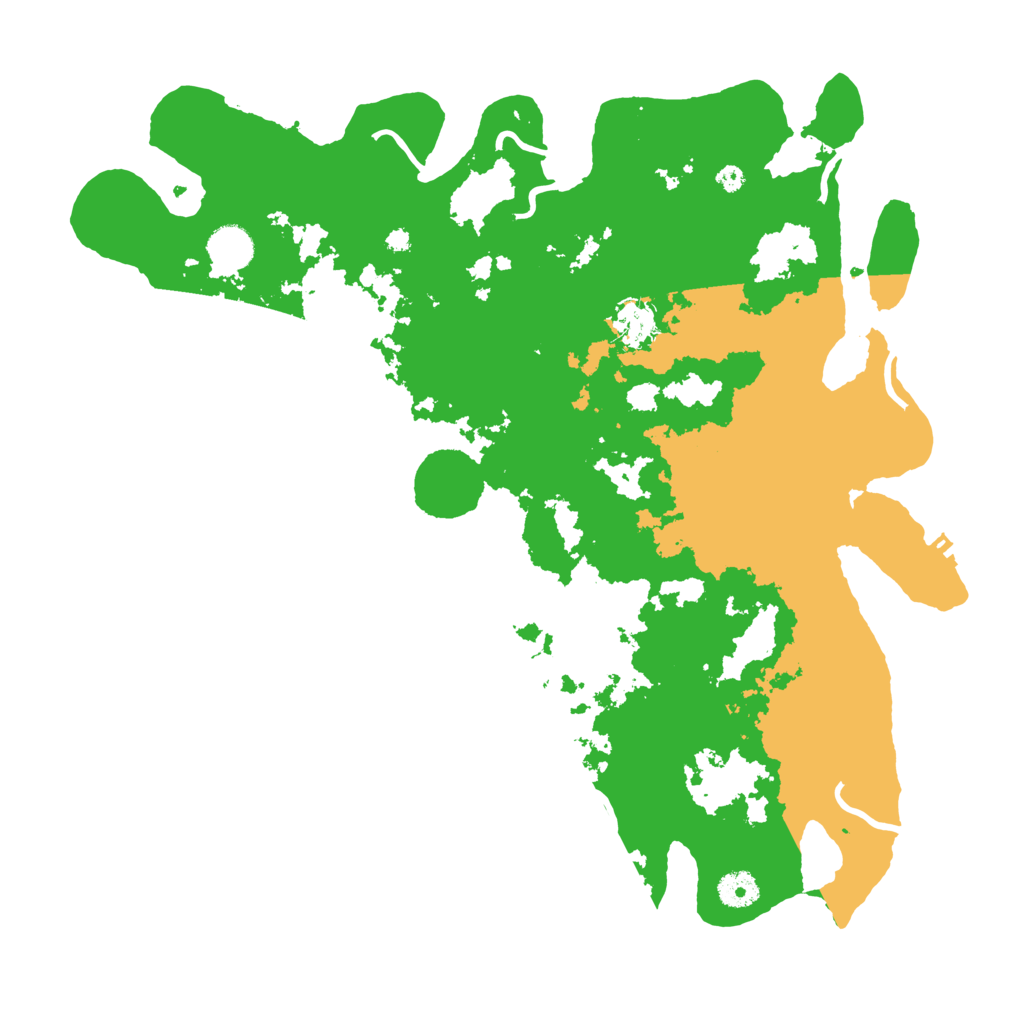 Biome Rust Map: Procedural Map, Size: 4000, Seed: 1333