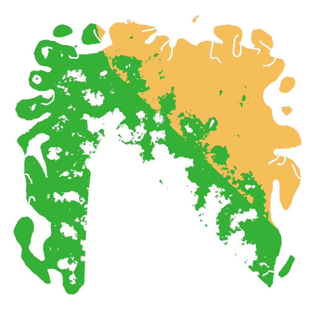Biome Rust Map: Procedural Map, Size: 5500, Seed: 307447526