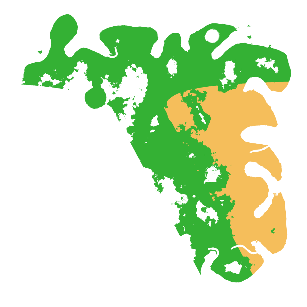 Biome Rust Map: Procedural Map, Size: 4000, Seed: 1552732599