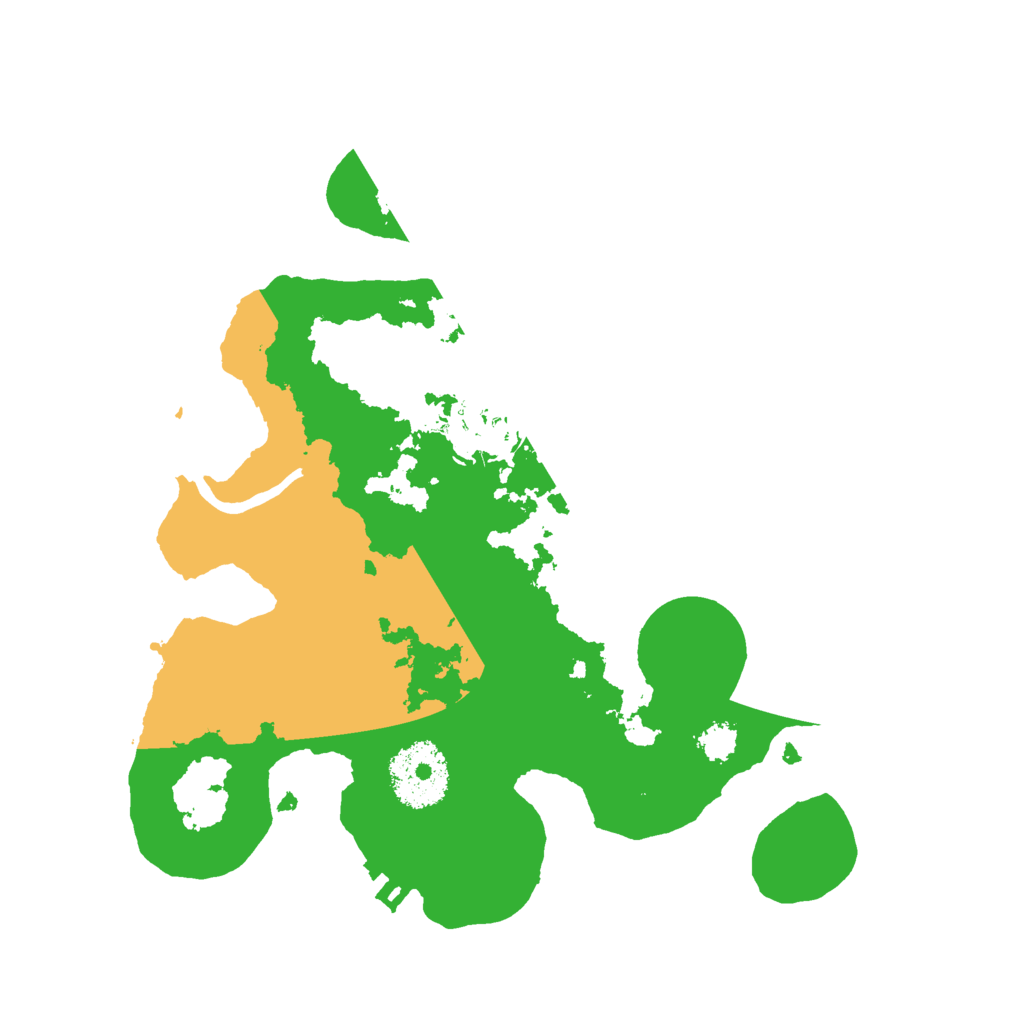 Biome Rust Map: Procedural Map, Size: 2500, Seed: 1865423918