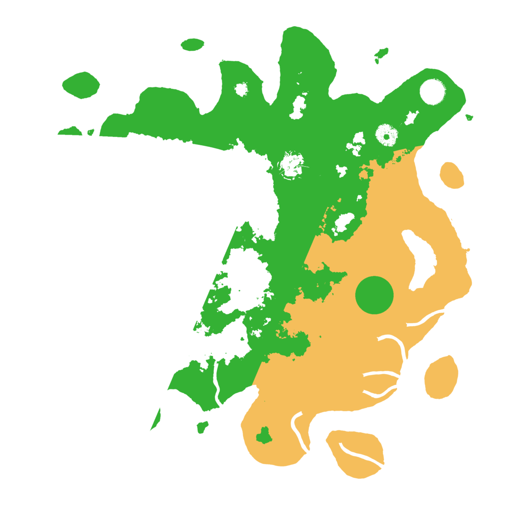 Biome Rust Map: Procedural Map, Size: 3500, Seed: 1409333233