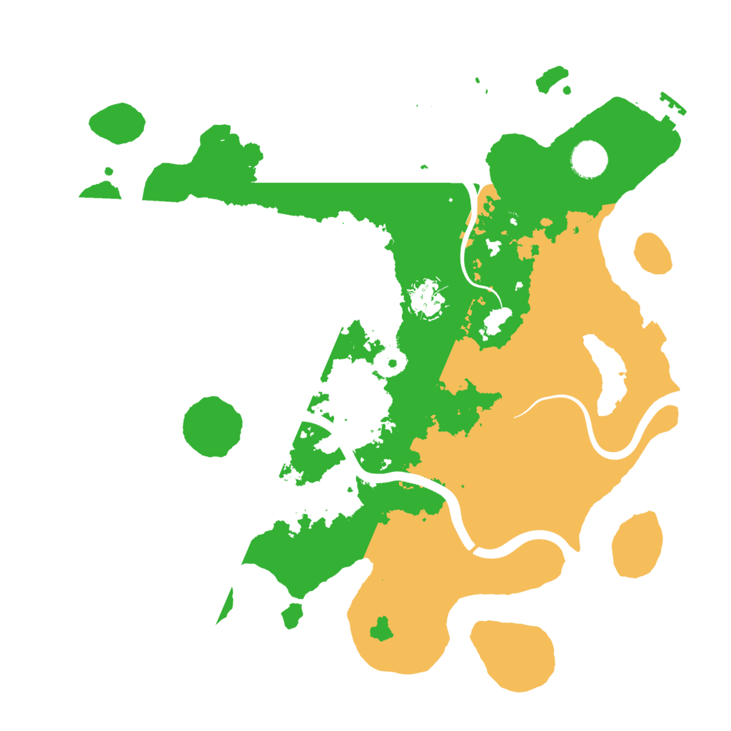 Biome Rust Map: Procedural Map, Size: 3500, Seed: 1409333233
