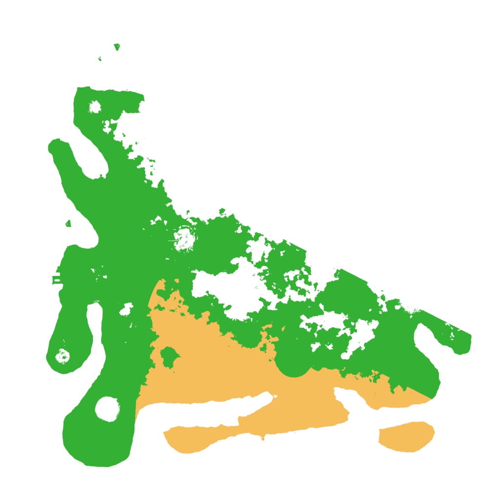 Biome Rust Map: Procedural Map, Size: 3700, Seed: 1011349984