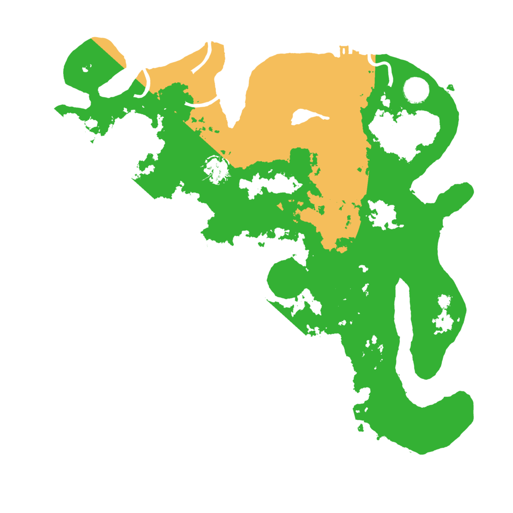 Biome Rust Map: Procedural Map, Size: 3500, Seed: 507602435