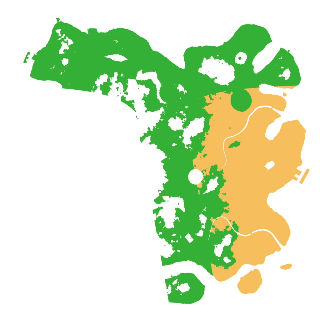 Biome Rust Map: Procedural Map, Size: 4000, Seed: 1828678537