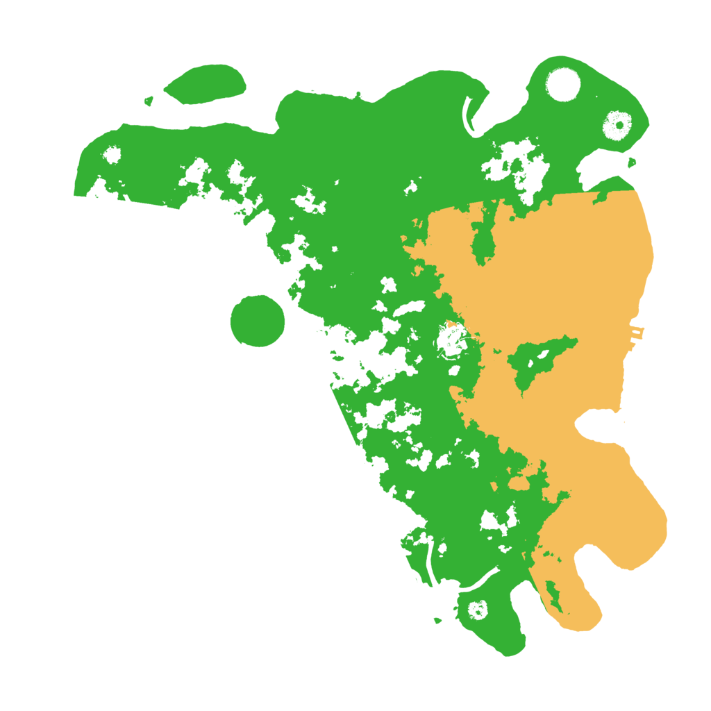 Biome Rust Map: Procedural Map, Size: 3700, Seed: 1175948805