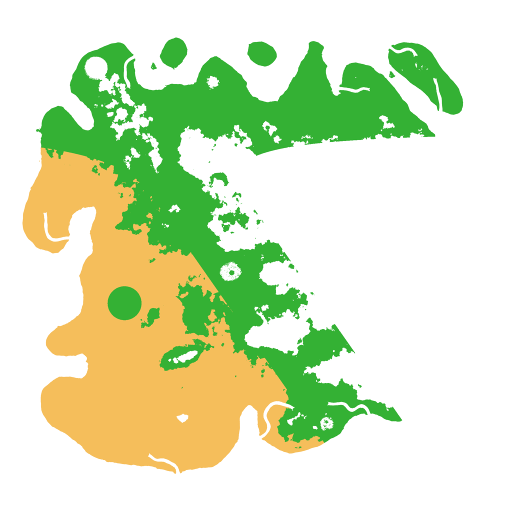 Biome Rust Map: Procedural Map, Size: 4000, Seed: 13186