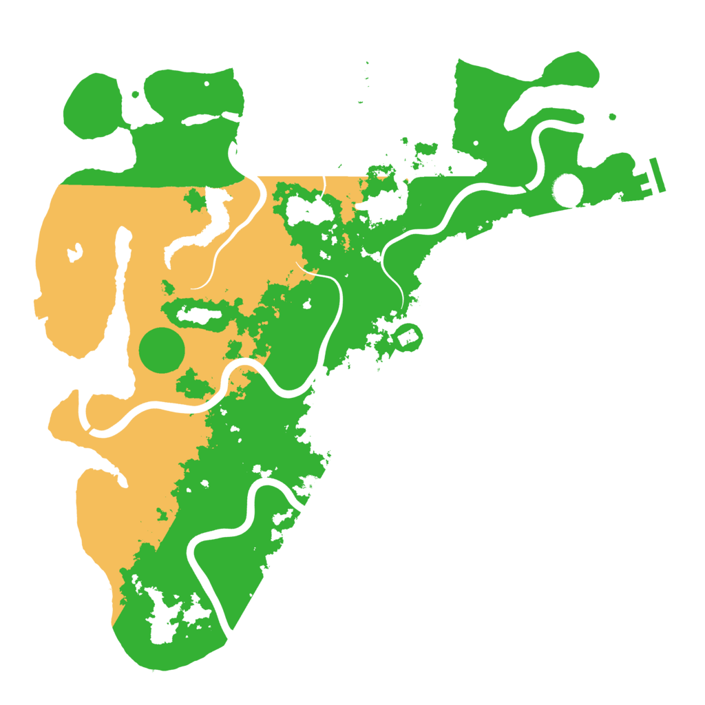 Biome Rust Map: Procedural Map, Size: 4050, Seed: 476842948