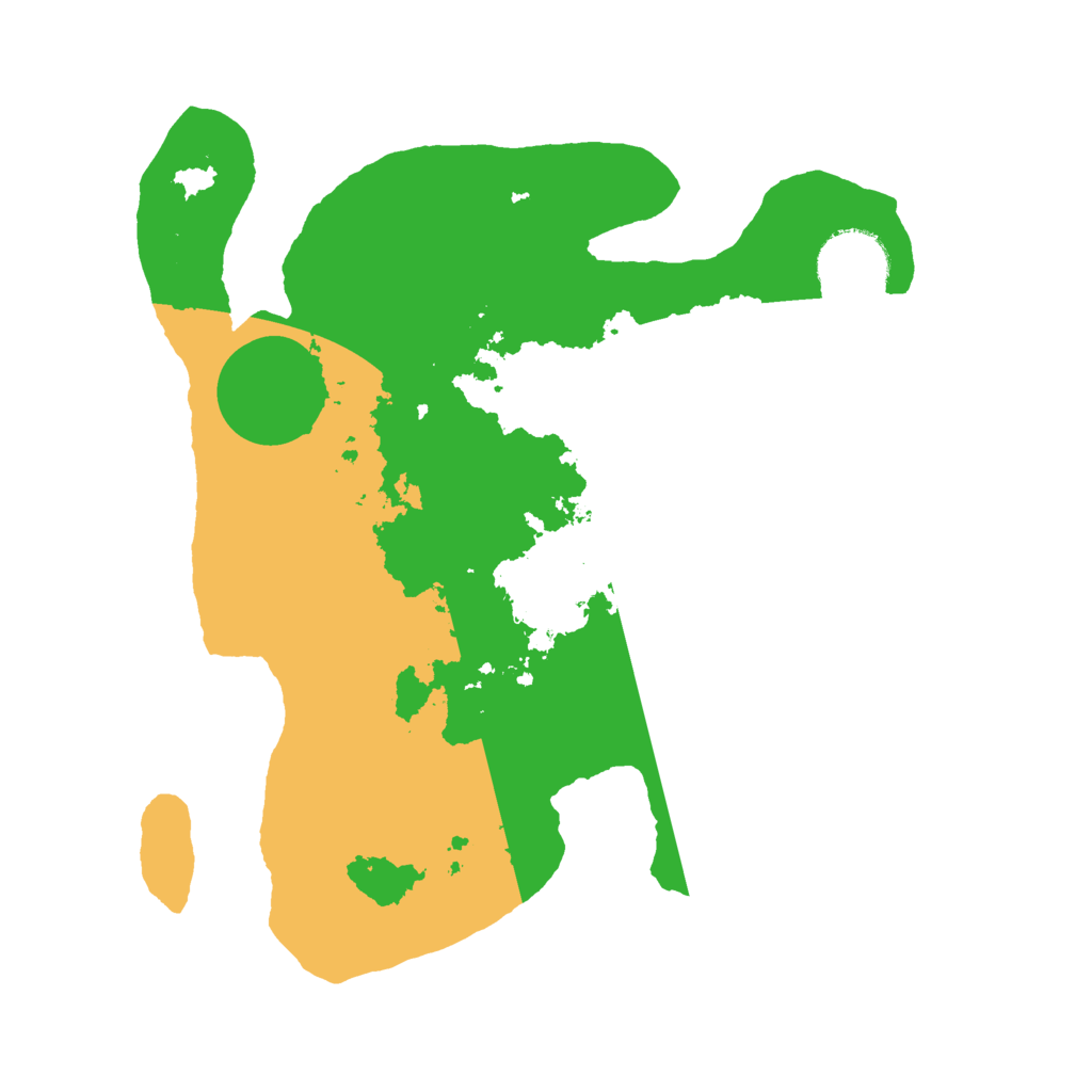 Biome Rust Map: Barren, Size: 2700, Seed: 123456798