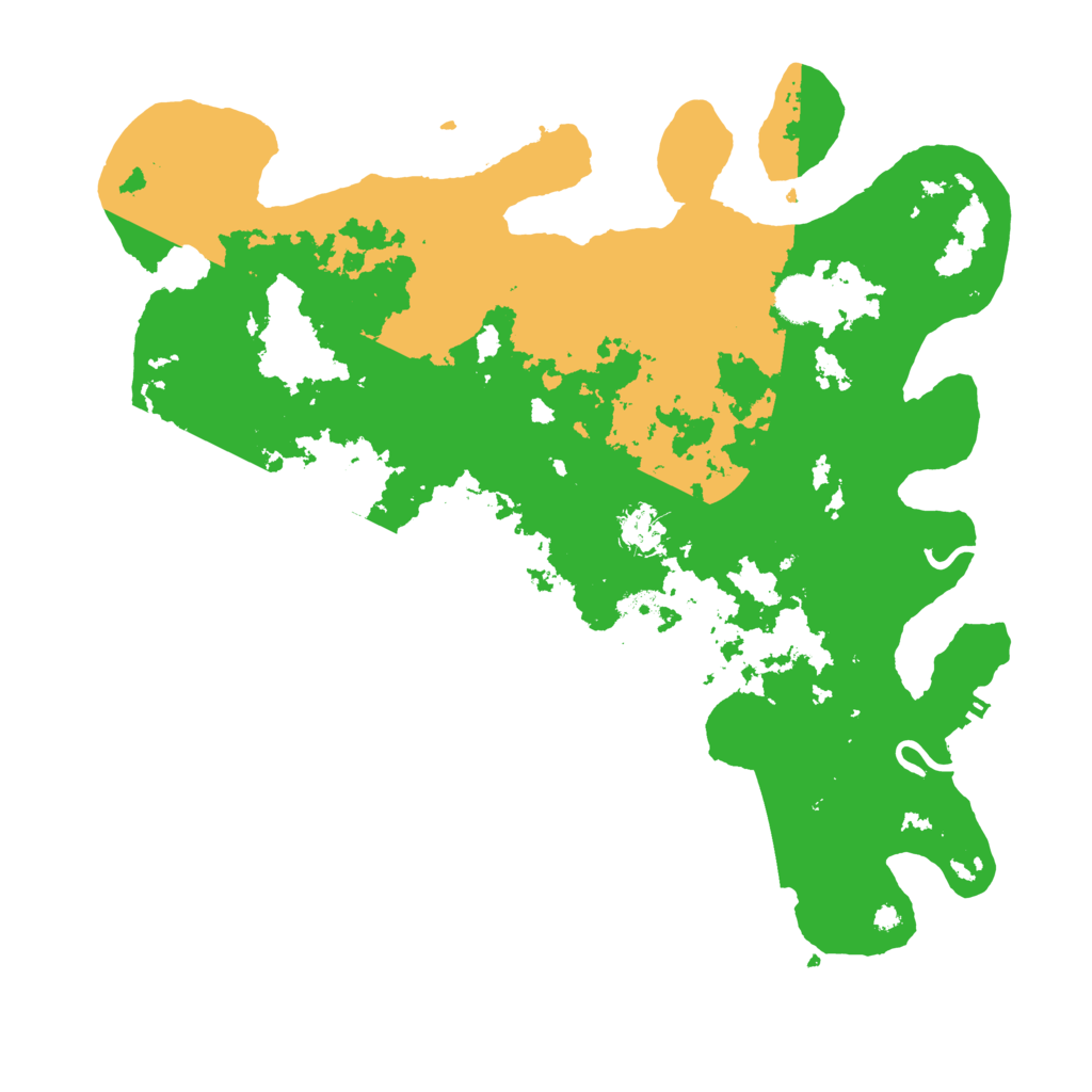 Biome Rust Map: Procedural Map, Size: 4000, Seed: 965899658
